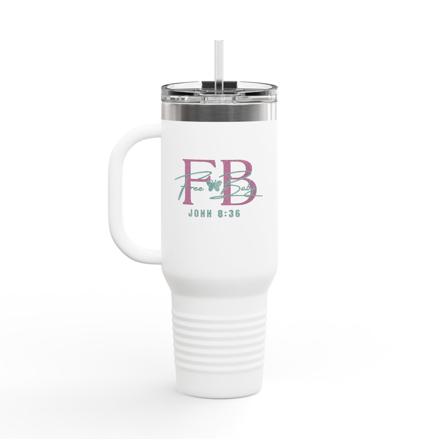 40oz Insulated Travel Mug - Free Baby Collection Tumbler Cup
