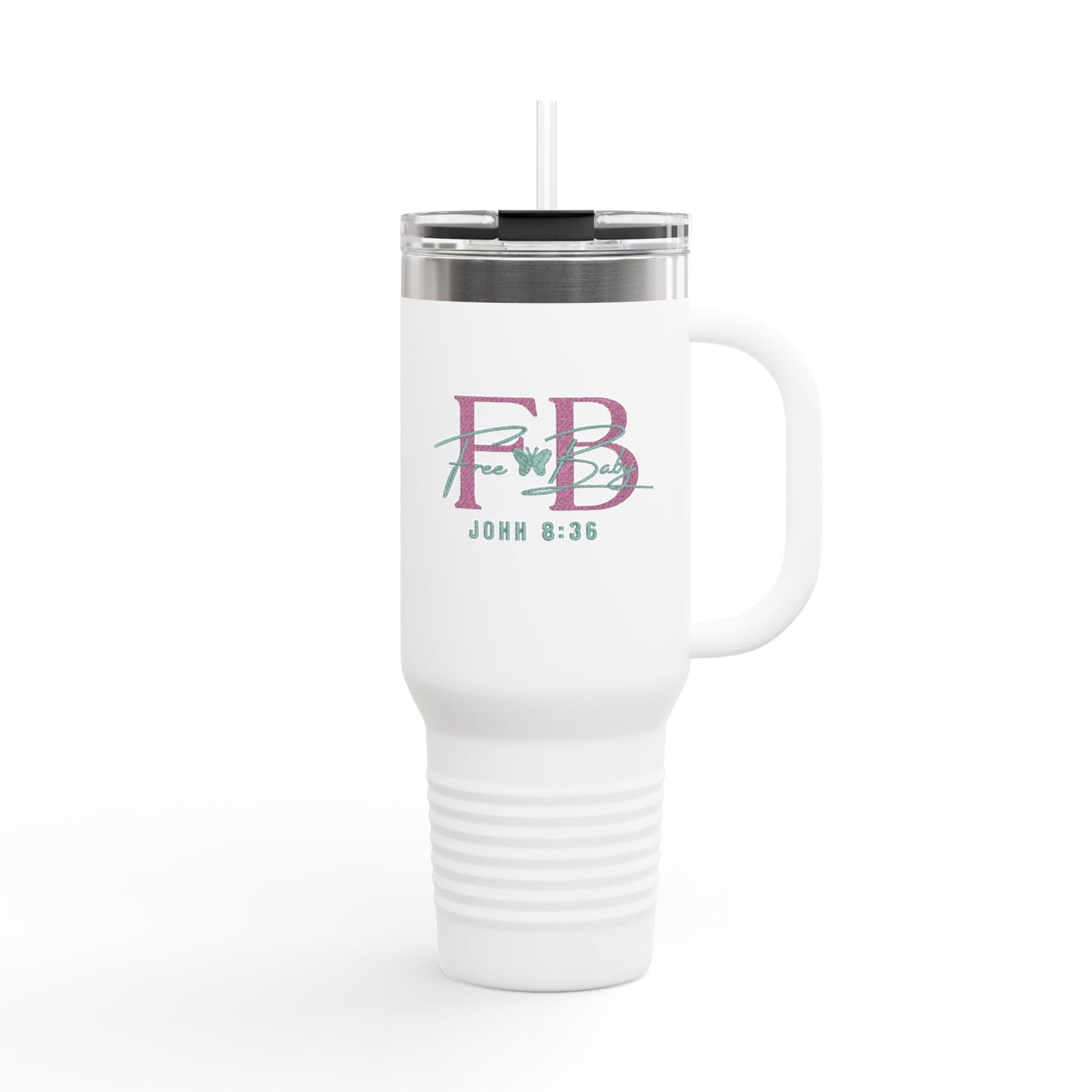40oz Insulated Travel Mug - Free Baby Collection Tumbler Cup