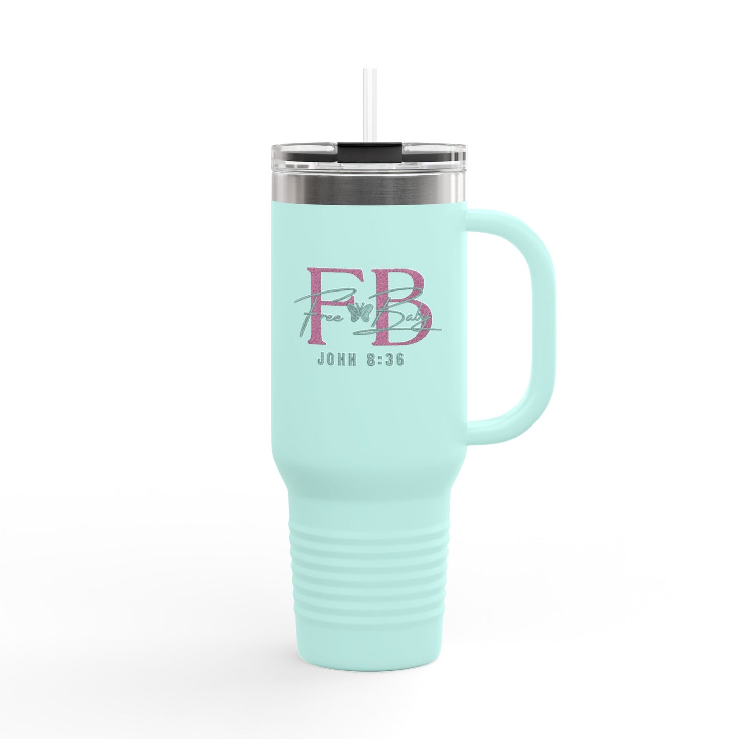40oz Insulated Travel Mug - Free Baby Collection Tumbler Cup