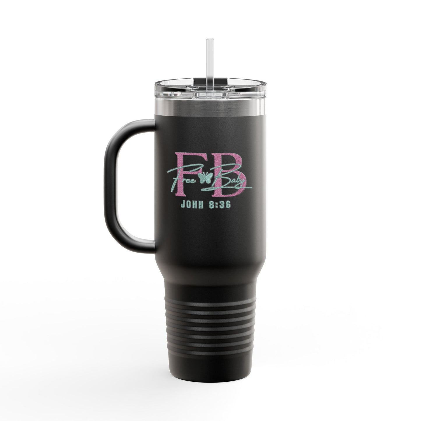 40oz Insulated Travel Mug - Free Baby Collection Tumbler Cup