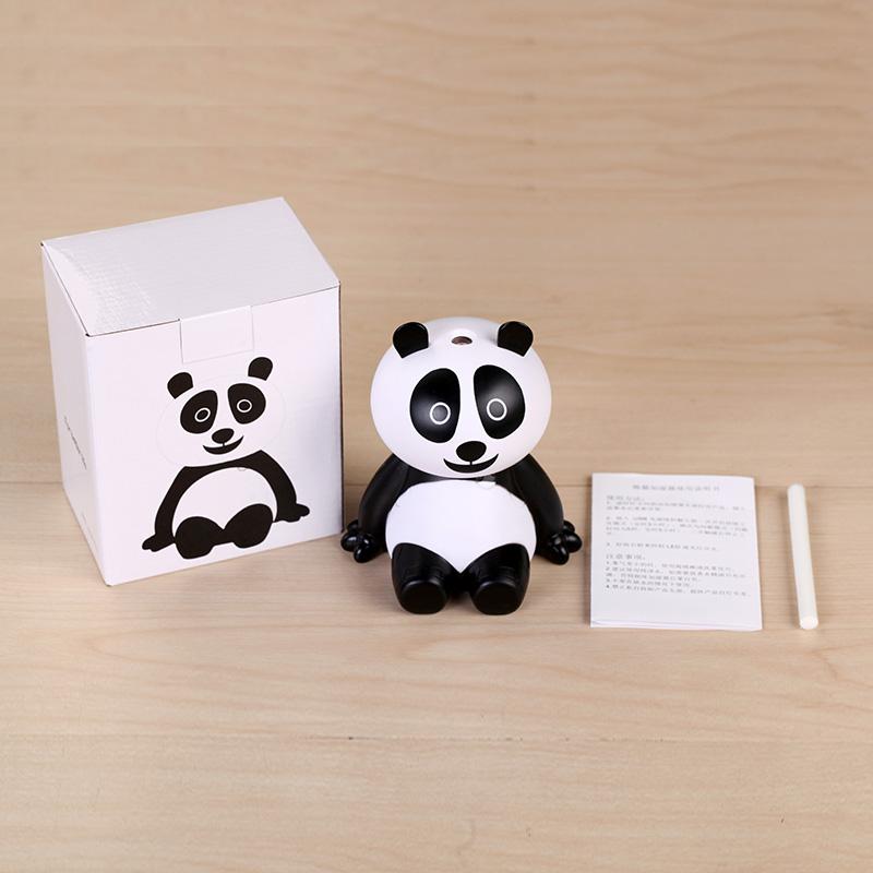 GXZ Cartoon Panda USB Air Humidifier Ultrasonic Desk Humidifiers Mist Maker Fogger Mini Portable Air Purifier 120ml