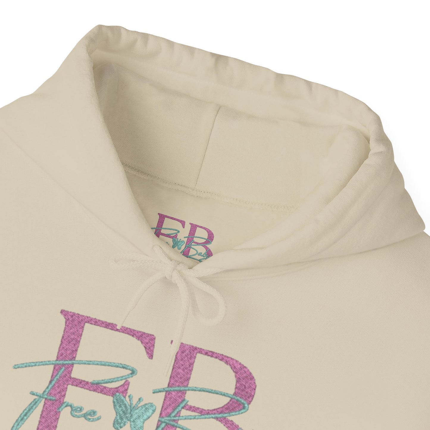 Faith-Based Free-Baby Hooded Sweatshirt, Cozy Apparel, Casual Wear, Inspirational Gift, Religious Hoodie, Everyday Comfort