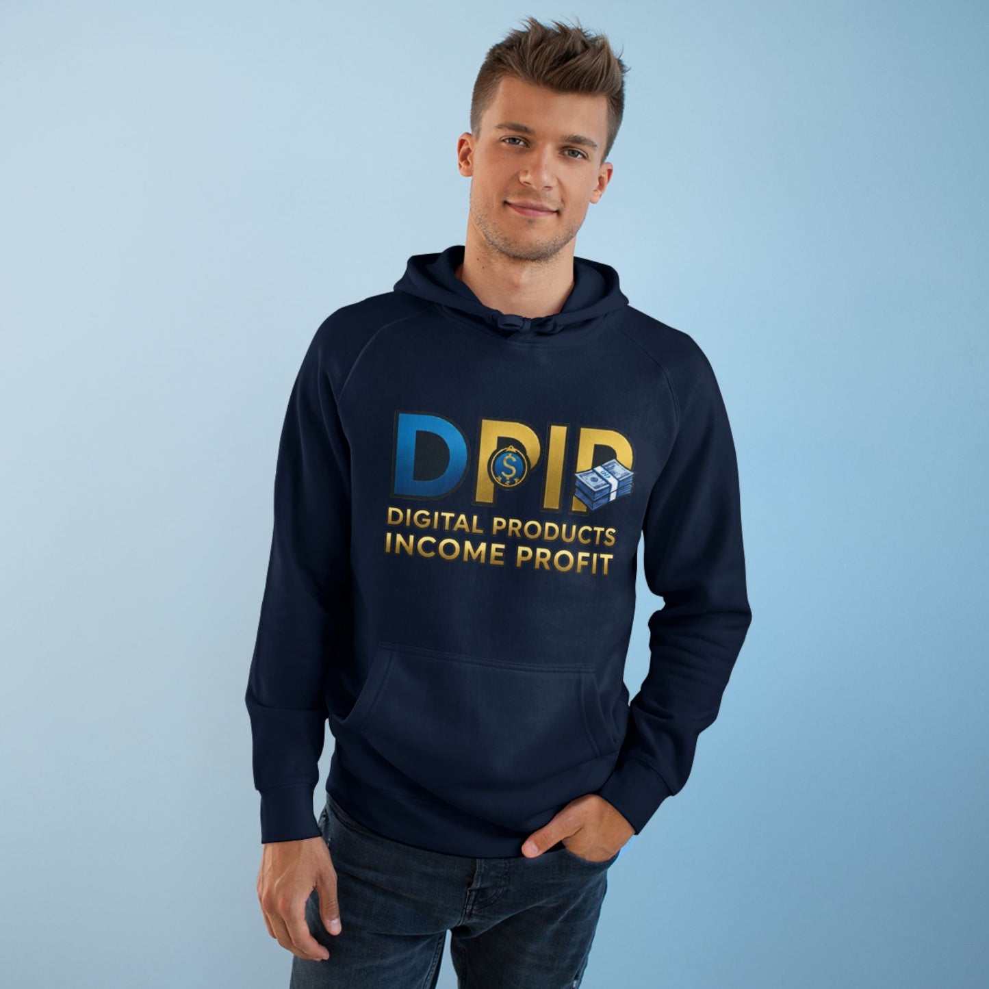 Digital Products Income Profit Hoodie | Unisex Pullover | Ideal for Entrepreneurs, Cozy Lounge Wear, Gift for Creators