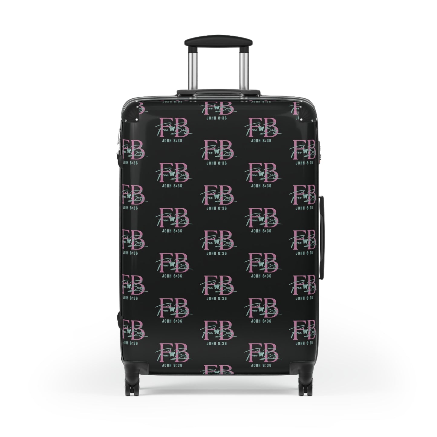 Free Baby - Stylish Travel Suitcase with Trendy Design, Luggage for Travel, Weekend Getaways, Gift for Travelers, Vacation Essentials, Premium Carry-On
