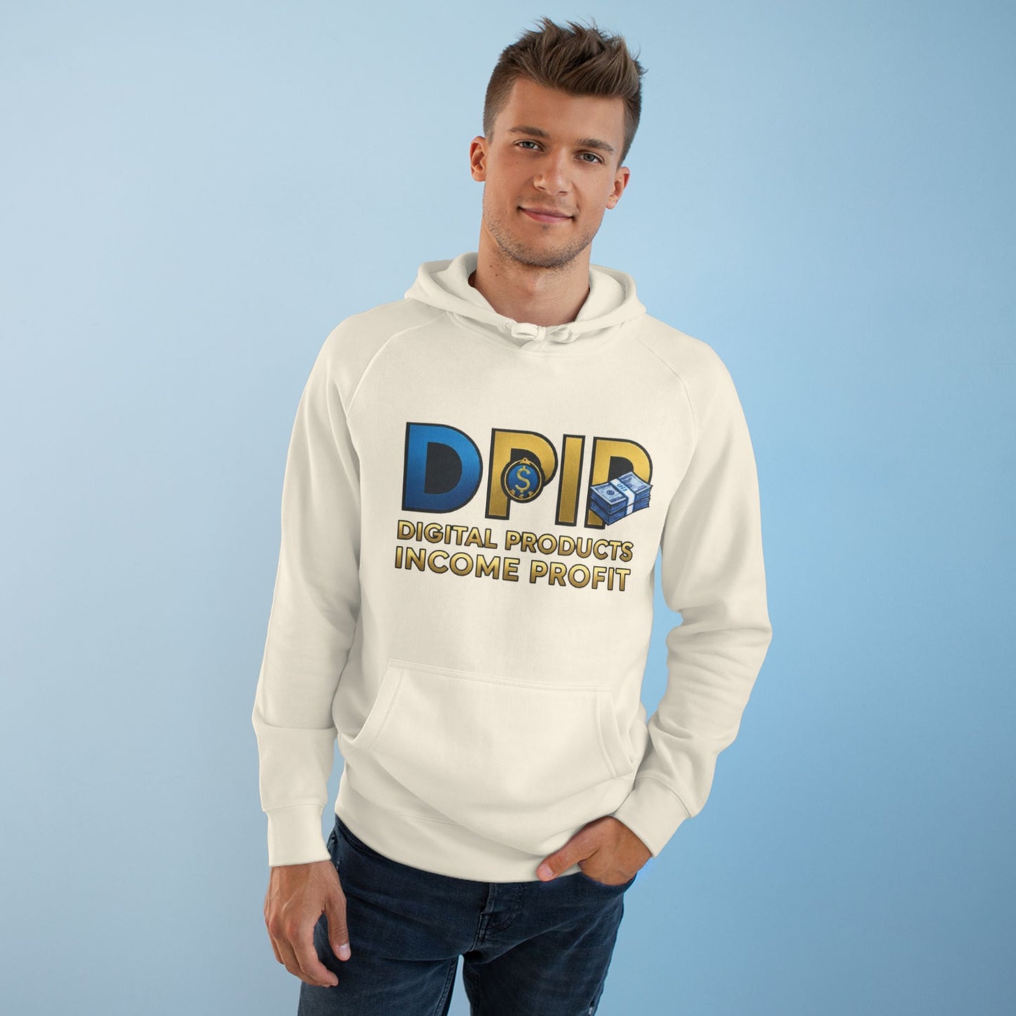 Digital Products Income Profit Hoodie | Unisex Pullover | Ideal for Entrepreneurs, Cozy Lounge Wear, Gift for Creators