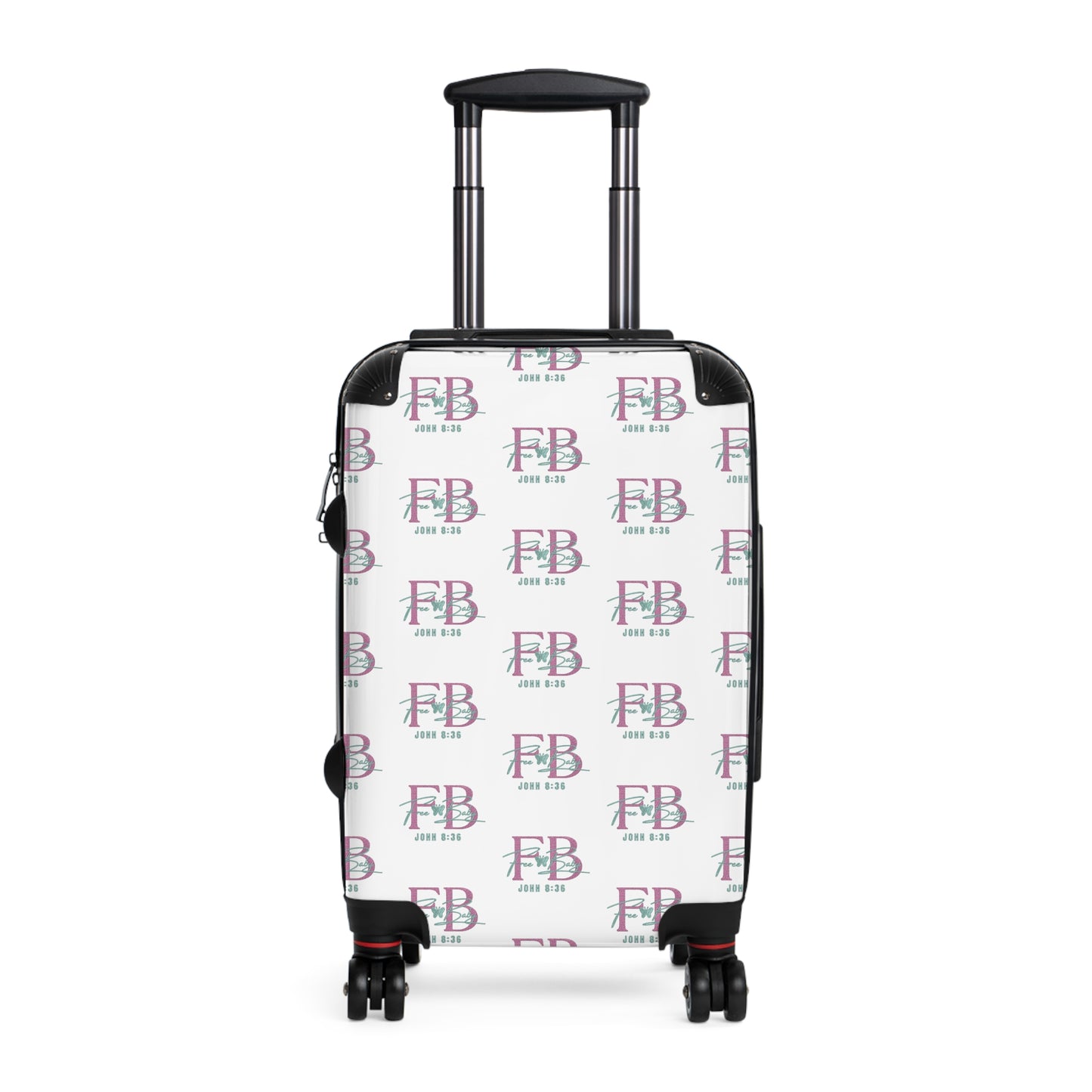Free Baby - Stylish Travel Suitcase with Personalized Design, Luggage, Suitcase for Vacation, Carry-On, Travel Gift, Unique Travel Accessories