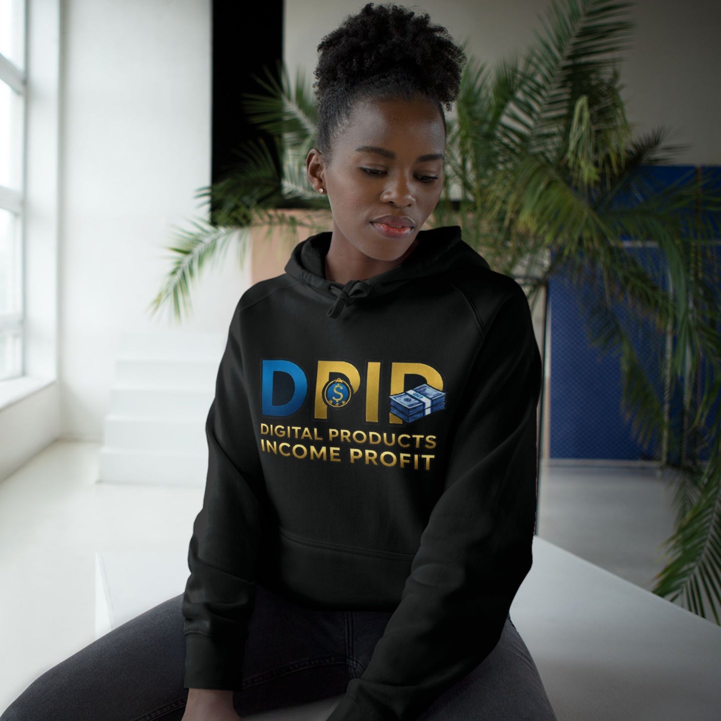 Digital Products Income Profit Hoodie | Unisex Pullover | Ideal for Entrepreneurs, Cozy Lounge Wear, Gift for Creators