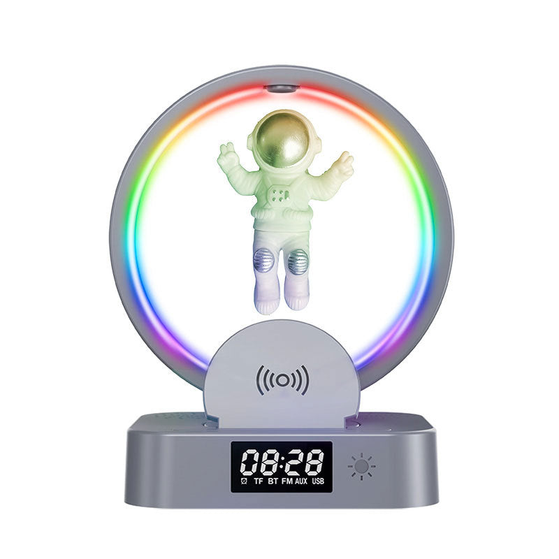 Magnetic Levitation Bluetooth Speaker Astronaut Home RGB Mini Radio TWS Sound Box Outdoor Wireless Subwoofer TF AUX USB