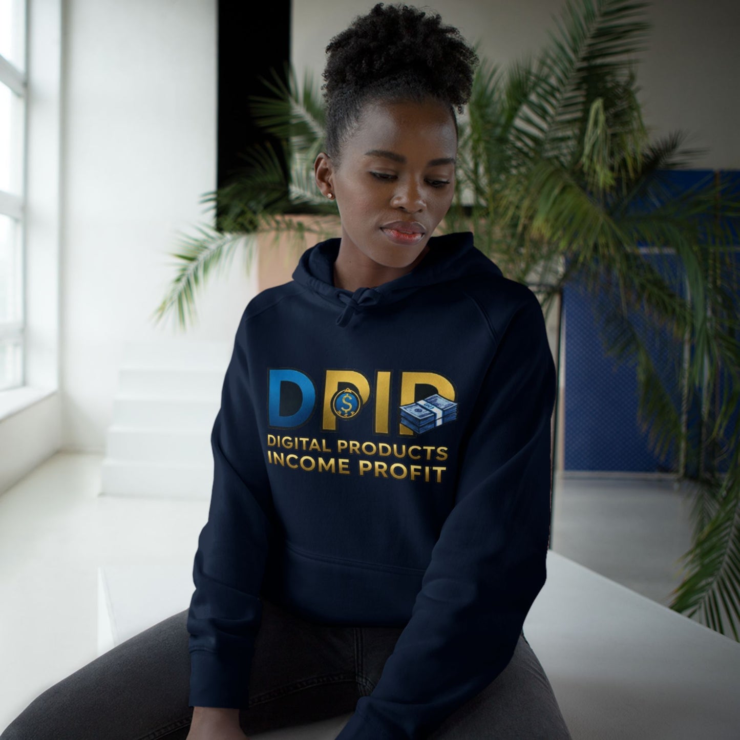 Digital Products Income Profit Hoodie | Unisex Pullover | Ideal for Entrepreneurs, Cozy Lounge Wear, Gift for Creators