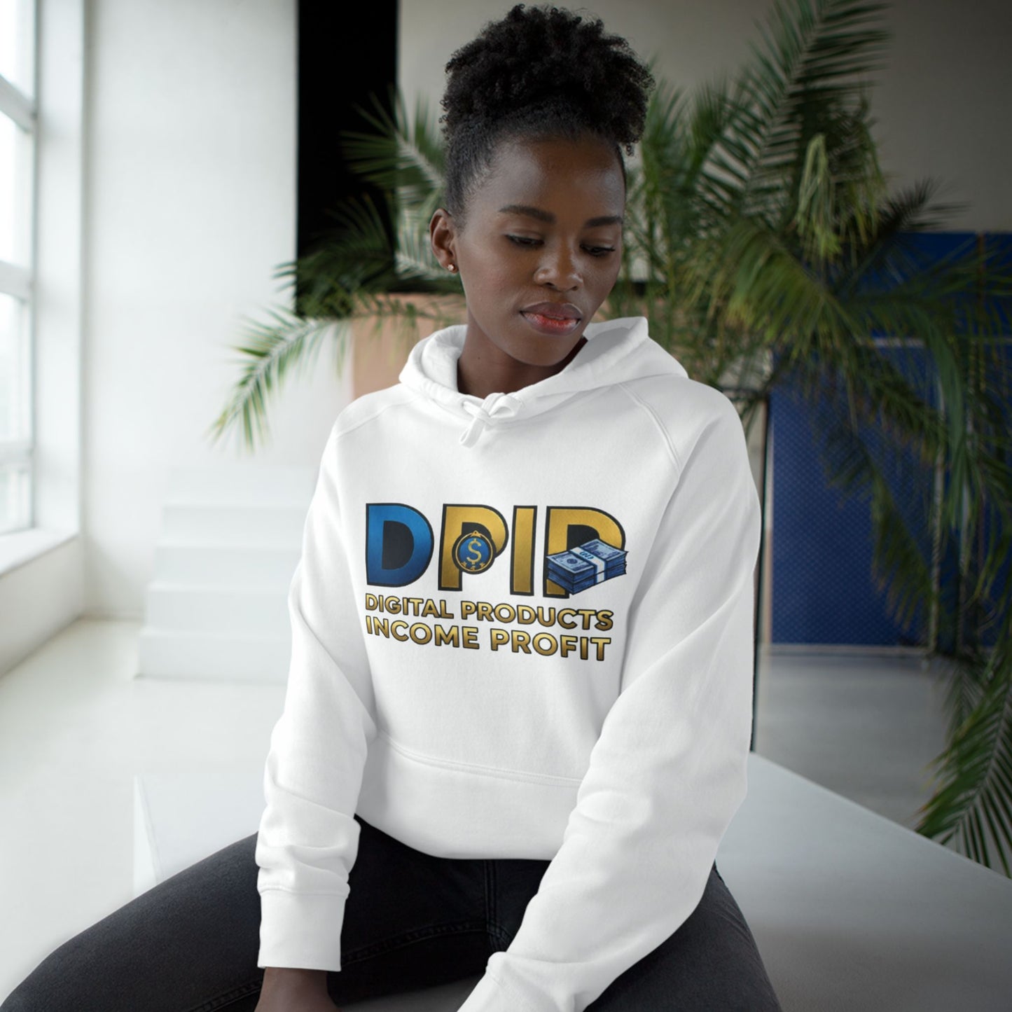 Digital Products Income Profit Hoodie | Unisex Pullover | Ideal for Entrepreneurs, Cozy Lounge Wear, Gift for Creators