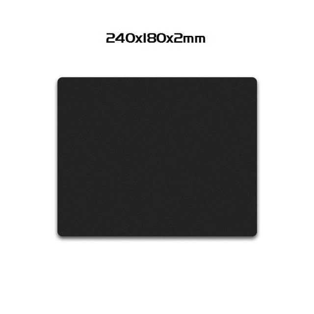Aluminum Alloy Smooth Mouse Pad 240x180/300mm Hard Metal Slim Desk Mat Rubber Anti-slip Bottom Speed Control Mousepad For Gaming