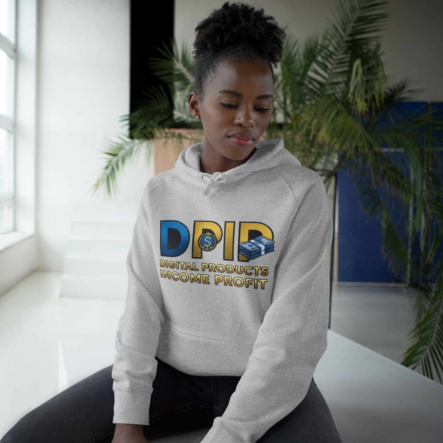 Digital Products Income Profit Hoodie | Unisex Pullover | Ideal for Entrepreneurs, Cozy Lounge Wear, Gift for Creators