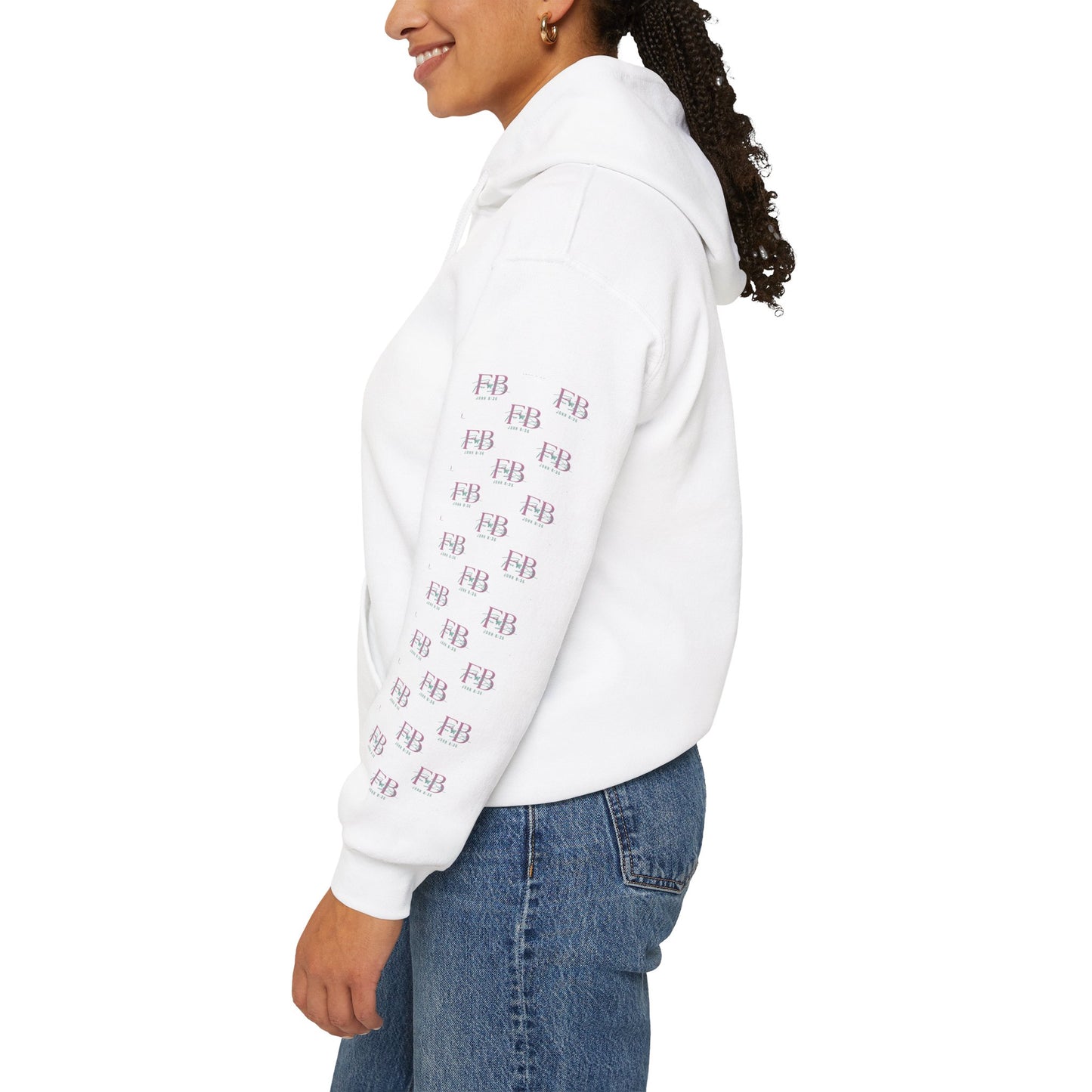 Faith-Based Free-Baby Hooded Sweatshirt, Cozy Apparel, Casual Wear, Inspirational Gift, Religious Hoodie, Everyday Comfort