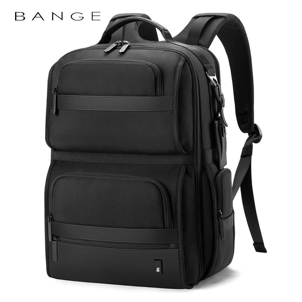 New Casual Business Men's Backpack Travel Business Computer Backpack Men's Waterproof Student School Bag
