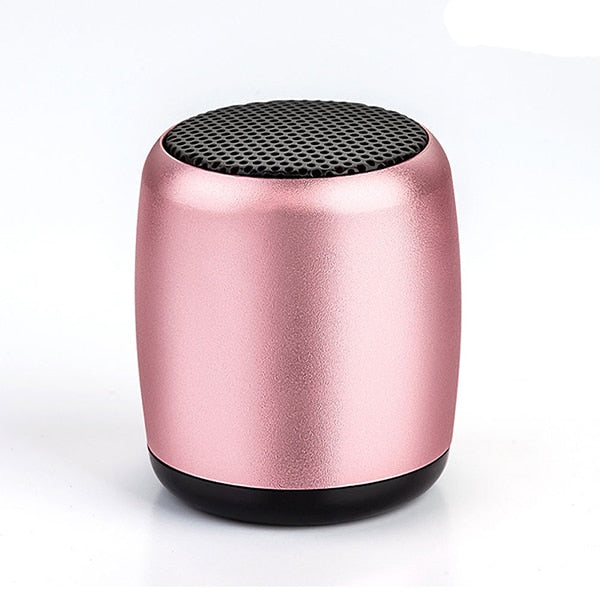 BM3 TWS Metal Super Mini Wireless Bluetooth Speaker Portable Small Pocket Size with Selfie Remote Control Microphone Lanyard