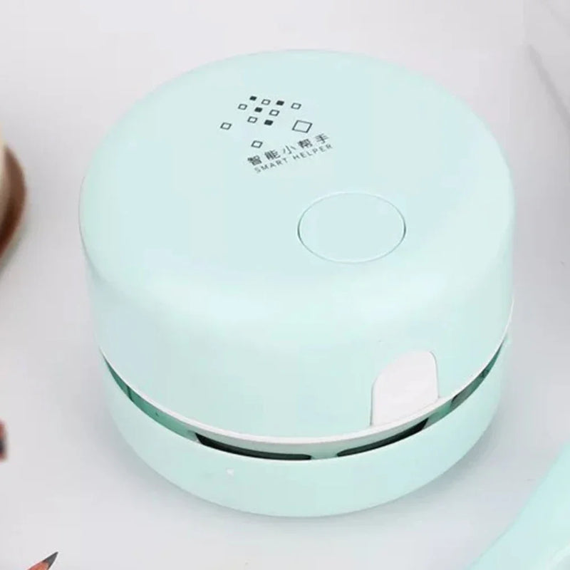 Mini Desktop Vacuum Cleaner Charging Wireless Handheld Keyboard Cleaning Vacuum Cleaner Student Eraser Pencil Dust Removal