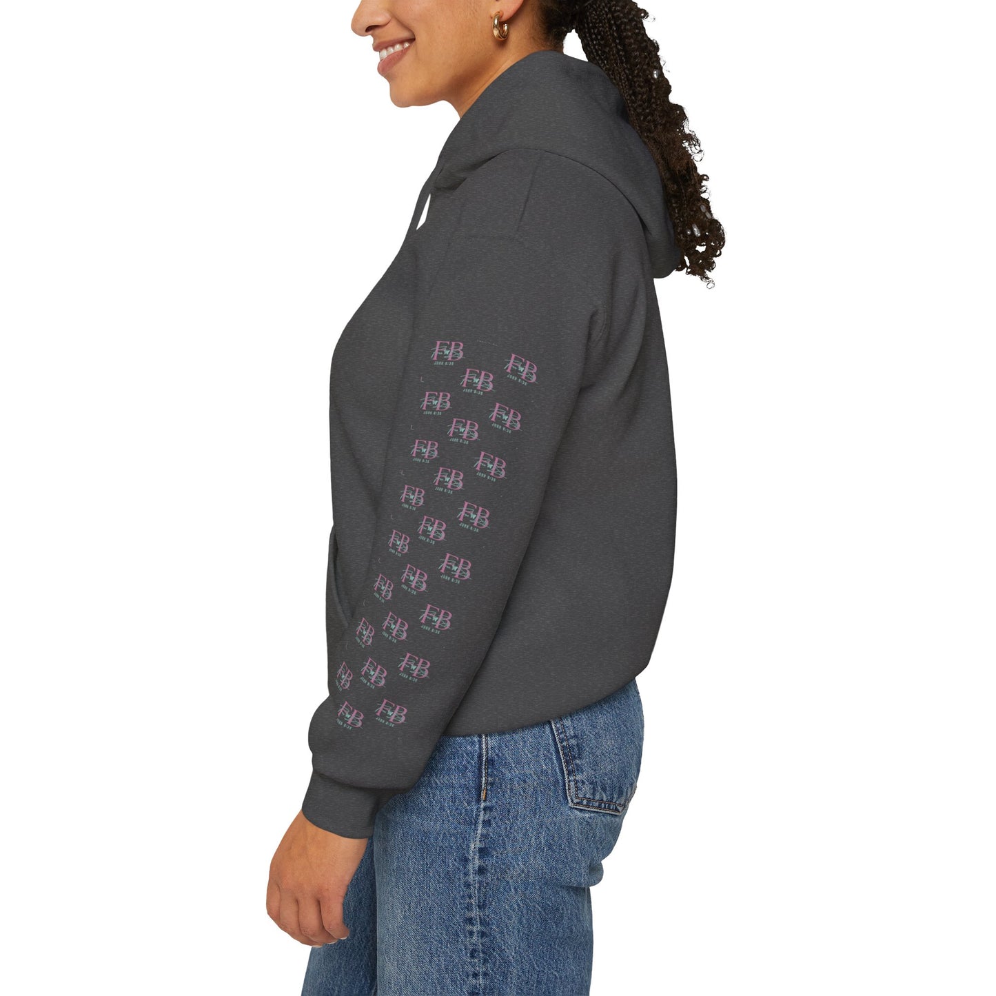Faith-Based Free-Baby Hooded Sweatshirt, Cozy Apparel, Casual Wear, Inspirational Gift, Religious Hoodie, Everyday Comfort