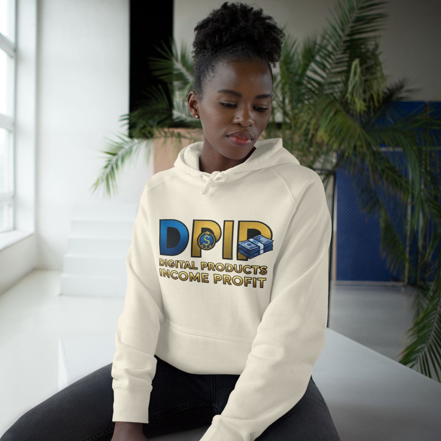 Digital Products Income Profit Hoodie | Unisex Pullover | Ideal for Entrepreneurs, Cozy Lounge Wear, Gift for Creators