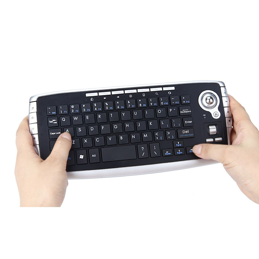 Air Flying Mouse Wireless Track Ball Keyboard Mini 2.4G Wireless Key Mouse 2-in-1 Mouse Keyboard Set