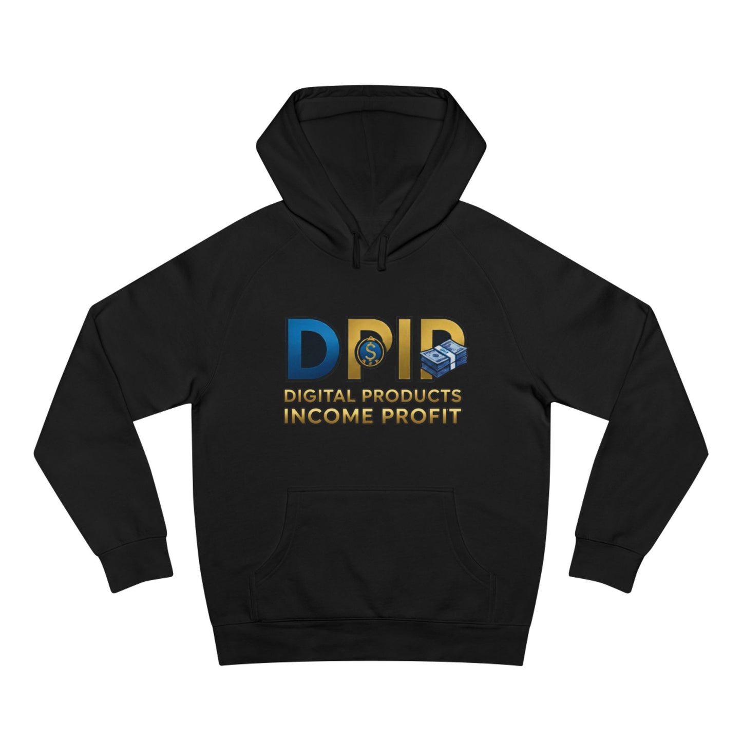 Digital Products Income Profit Hoodie | Unisex Pullover | Ideal for Entrepreneurs, Cozy Lounge Wear, Gift for Creators