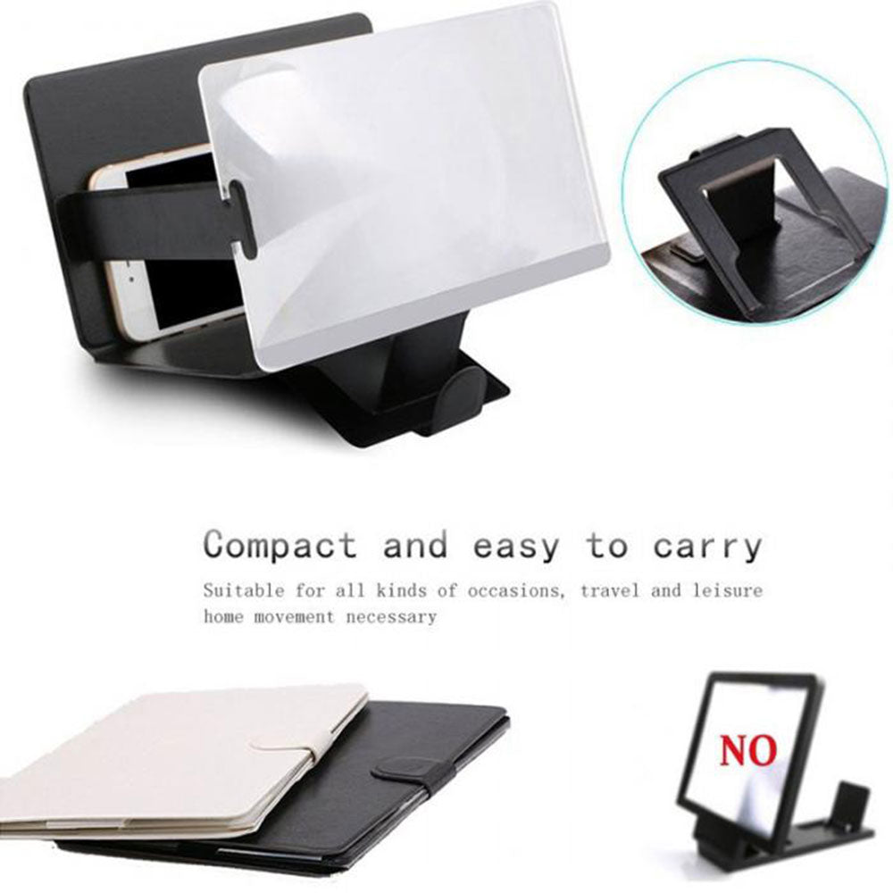 Phone Desk Lazy Holder Phone Screen Amplifier For iPhone XR 7 8 Desk Phone Holder Screen Amplifier