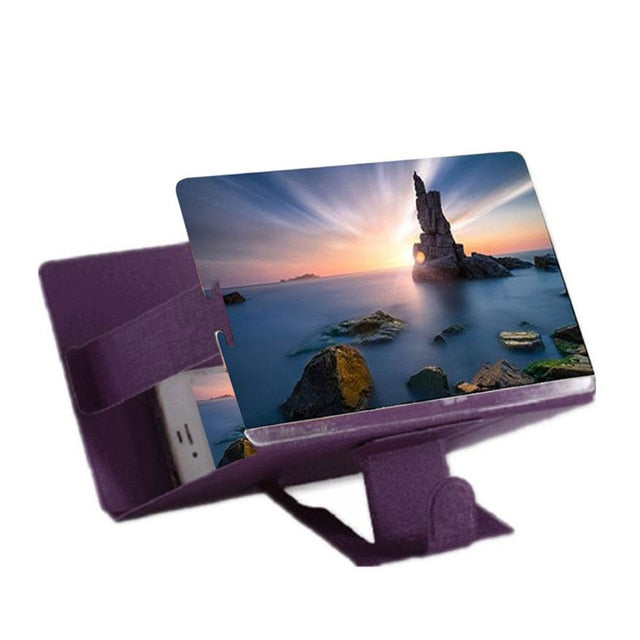 Phone Desk Lazy Holder Phone Screen Amplifier For iPhone XR 7 8 Desk Phone Holder Screen Amplifier