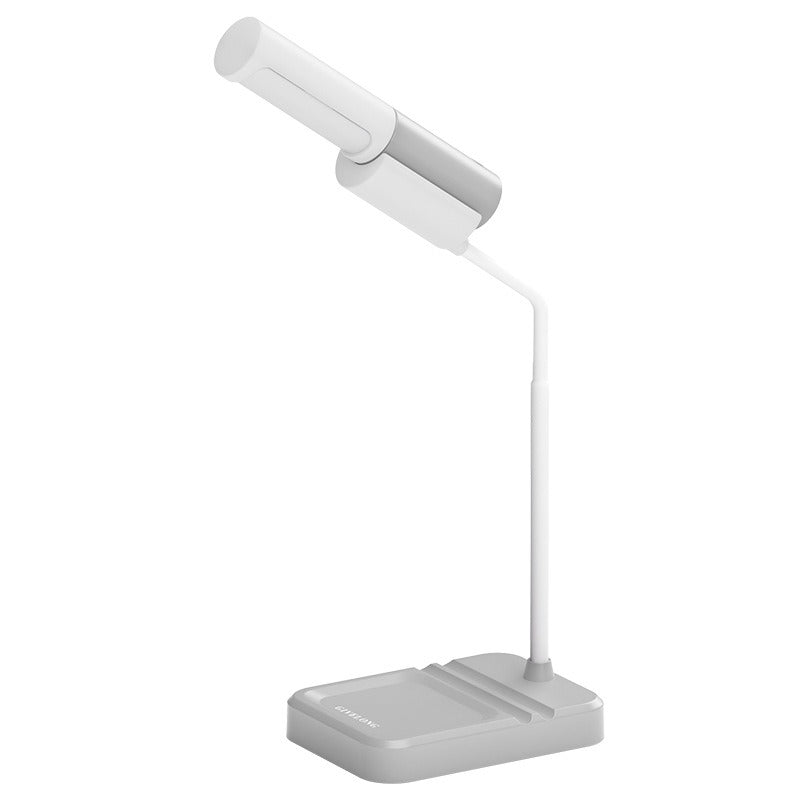 New LED Simple Eye Protection Desk Lamp USB Rechargeable Infinitely Variable Light Student Reading Desktop Small Desk Lamp