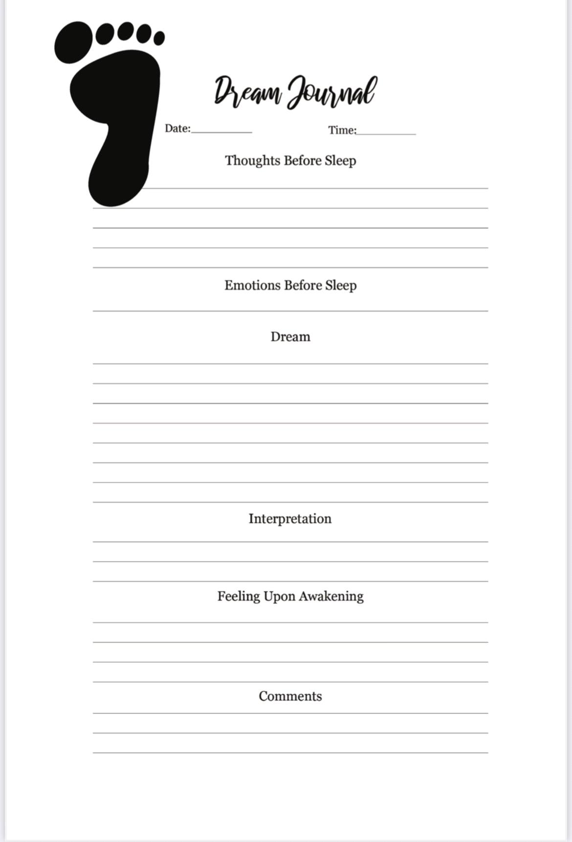 I AM - Walking Out of The Woods Spiritual Growth Journal | E-Book