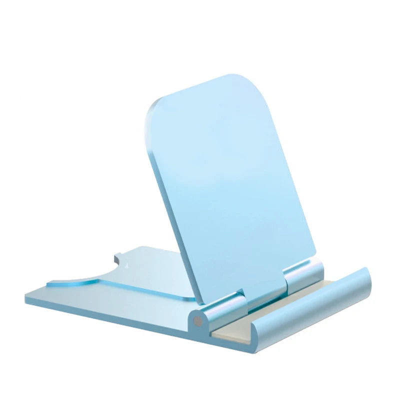Portable Mini Mobile Phone Holder Foldable Desk Stand Holder 4 Degrees Adjustable Universal for iPhone Andorid Phone