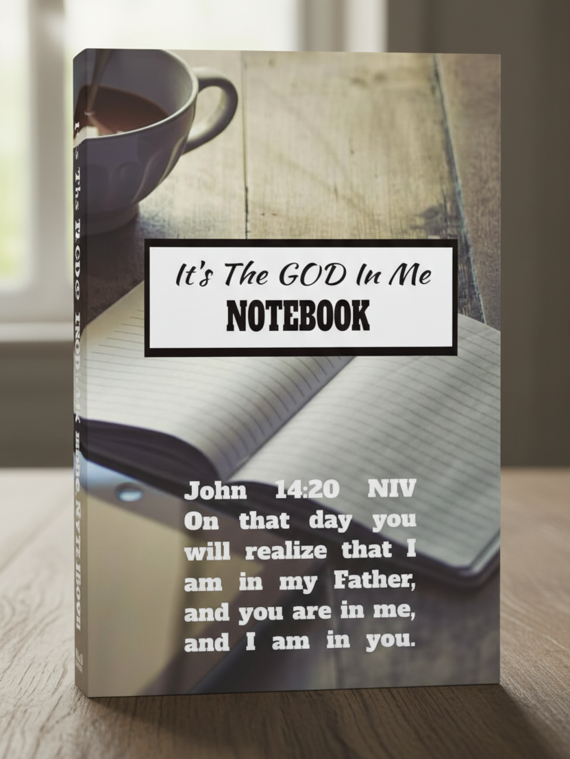 It’s The God in Me - Notebook