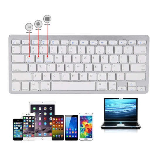 Universal Wireless Keyboard 3.0 Bluetooth Keyboard for Apple Mac Os System for Apple iPad 2 3 4 Ipad air 1 2 ipad for Iphone 6
